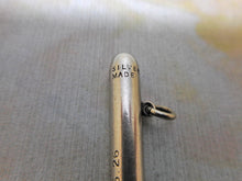 Load image into Gallery viewer, A silver 'policeman's truncheon' pencil. Sterling silver. Inscription for 1926.