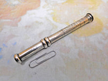 Load image into Gallery viewer, A silver perpetual calendar/ porte crayon. c1800