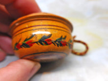 Load image into Gallery viewer, A Painted Tunbridge Ware pin cushion. c 1820