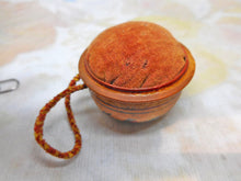 Load image into Gallery viewer, A Painted Tunbridge Ware pin cushion. c 1820