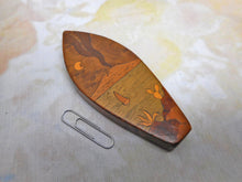 Load image into Gallery viewer, A Japanese inlaid wood handle. Mount Fuji. 19thc