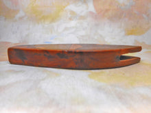 Load image into Gallery viewer, A Japanese, inlaid wooden handle. Mount Fuji. Late 19thc