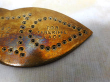 Load image into Gallery viewer, SOLD………….Two metal gauges- Tenerife Lace and Knitting Needle.