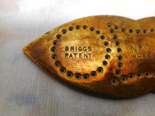 Load image into Gallery viewer, SOLD………….Two metal gauges- Tenerife Lace and Knitting Needle.