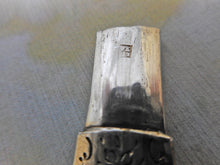 Load image into Gallery viewer, An engraved Dutch silver bodkin case. c 1870