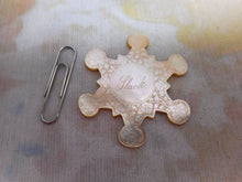 Load image into Gallery viewer, A fine Chinese export, mother of pearl thread winder. c1830