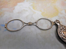 Load image into Gallery viewer, A low grade silver lorgnette .800.  European possibly German. c1890-1910
