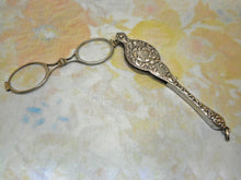 Load image into Gallery viewer, A low grade silver lorgnette .800.  European possibly German. c1890-1910