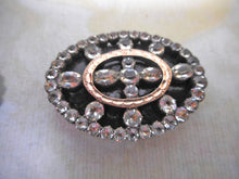 Load image into Gallery viewer, A fine and unusual pair of paste set silver shoe buckles. Patent Stedman. c1780