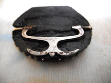 Load image into Gallery viewer, A fine and unusual pair of paste set silver shoe buckles. Patent Stedman. c1780