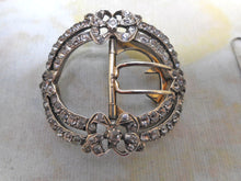 Load image into Gallery viewer, SOLD…….A pair of 18th century paste set shoe buckles.