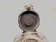 Load image into Gallery viewer, A silver topped inkwell from a writing box. HM 1842