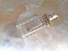 Load image into Gallery viewer, A Dutch scent bottle with silver decorative plaque. c1850