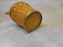 Load image into Gallery viewer, SOLD…….A gilt metal / ormolu pin basket. c1840