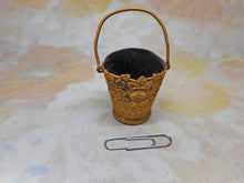 Load image into Gallery viewer, A gilt metal / ormolu pin basket. c 1840