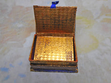 Load image into Gallery viewer, A small, decorative box for needle packets. c1860