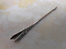 Load image into Gallery viewer, A silver ear spoon / tweezer combo. c1835