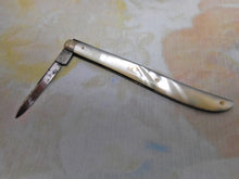 Load image into Gallery viewer, A steel bladed pocket knife. Steer & Webster.