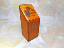 Load image into Gallery viewer, A rare needle packet box. Mauchline Ware . Loch Leven Castle.