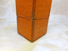 Load image into Gallery viewer, A rare needle packet box. Mauchline Ware . Loch Leven Castle.