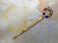 Load image into Gallery viewer, Two 19thc bone lace bobbins- William Pettit 1868 and George Fecps 1868 (Phipps?)