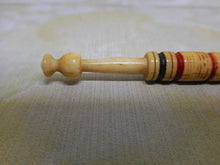 Load image into Gallery viewer, A bone mother and babe lace bobbin. 19thc