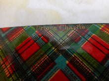 Load image into Gallery viewer, A Tartan ware needle case-'From Rannoch'. c1880-1900