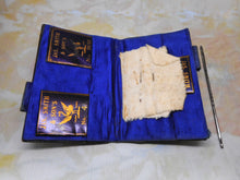 Load image into Gallery viewer, A Tartan ware needle case-'From Rannoch'. c1880-1900