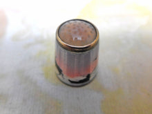 Load image into Gallery viewer, A Norwegian enameled silver thimble. c1910. Reindeer and Sled.