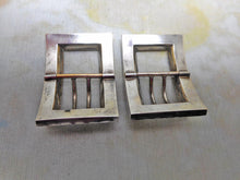 Load image into Gallery viewer, A small pair of lady's late 18th century knee buckles. c1795.