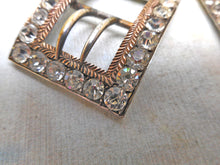 Load image into Gallery viewer, A small pair of lady's late 18th century knee buckles. c1795.