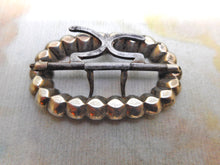 Load image into Gallery viewer, Two Georgian paste set silver buckles. c1800