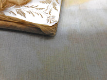 Load image into Gallery viewer, SOLD………A Palais Royal note book with inlaid 'pansy' motif. c1800