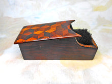 Load image into Gallery viewer, An inlaid Tunbridge Ware pen wipe. c1860.