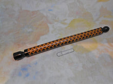 Load image into Gallery viewer, A Tunbridge Ware rolling or round ruler for drawing straight lines. c1860.