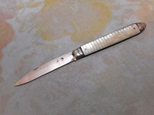 Load image into Gallery viewer, A small, capped folding fruit knife c 1800