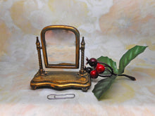 Load image into Gallery viewer, A mini 'dressing table mirror'-Avery style needle packet holder. c1870