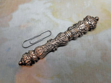 Load image into Gallery viewer, An early French silver needle case. Palais Royal. c1819-1838