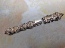 Load image into Gallery viewer, An early French silver needle case. Palais Royal. c1819-1838