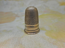 Load image into Gallery viewer, An early French silver thimble. c1819-1838