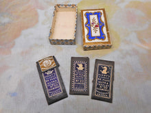 Load image into Gallery viewer, An embossed card needle packet box. c1850
