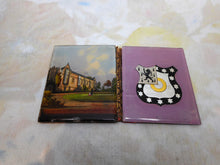 Load image into Gallery viewer, A glass 'gem picture' needle case /needle book. c1870