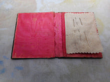 Load image into Gallery viewer, A small glass 'gem picture' needle case /needle book. c1870