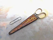 Load image into Gallery viewer, A fine pair of steel sewing scissors. 18thc.