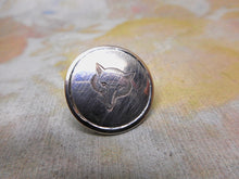 Load image into Gallery viewer, Two Georgian silver buttons. c1820 Underhill Family.