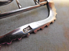 Load image into Gallery viewer, A silver stock buckle. Assay marks. Maker's initials unclear. c1800.