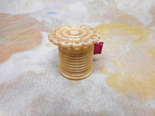 Load image into Gallery viewer, A pearl topped tape measure. c 1850
