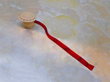 Load image into Gallery viewer, A pearl topped tape measure. c1850. -new tape.