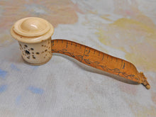 Load image into Gallery viewer, A Georgian pierced mutton bone tape measure. c1800.