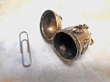 Load image into Gallery viewer, A base metal chatelaine thimble case. c1870